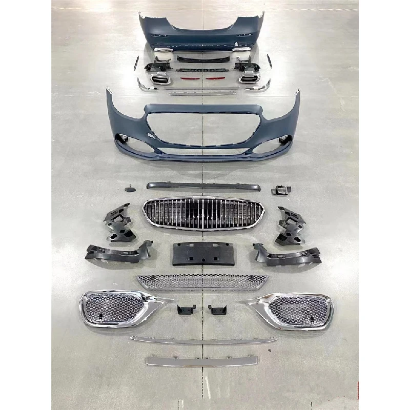 Suitable for S-Class W223 new model body kit, modified front grille, modified bumper,
Suitable for S-Class W223 new model body kit, modified front grille, modified bumper,