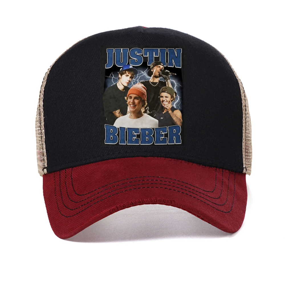 Rapper JUSTIN BIEBER Tour Album Graphic baseball cap Men Fashion Pop Music Snapback Caps summer adjustable mesh Trucker Hat
Rapper JUSTIN BIEBER Tour Album Graphic baseball cap Men Fashion Pop Music Snapback Caps summer adjustable mesh Trucker Hat