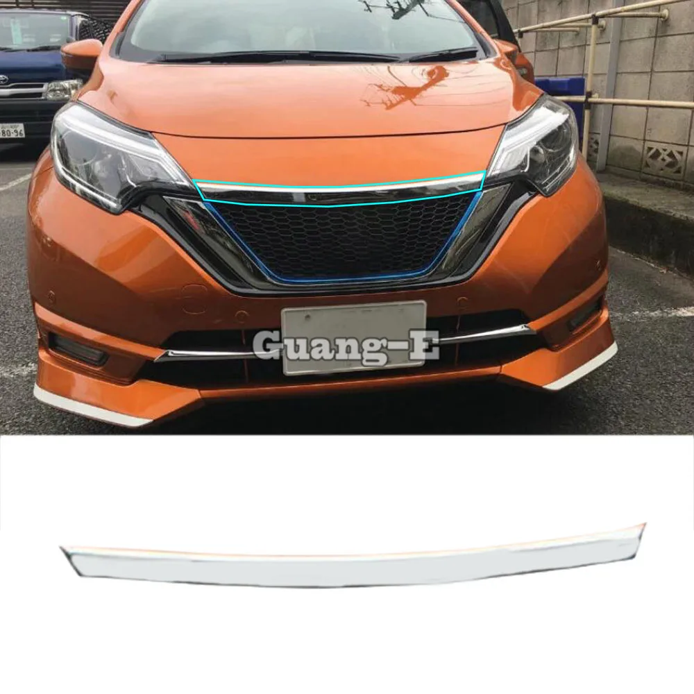 For Nissan NOTE 2017 2018 2019 2020 Car Cover ABS Chrome Front Engine Machine Grille Upper Hood Lid Trim Lamp Frame Stick Parts
For Nissan NOTE 2017 2018 2019 2020 Car Cover ABS Chrome Front Engine Machine Grille Upper Hood Lid Trim Lamp Frame Stick Parts