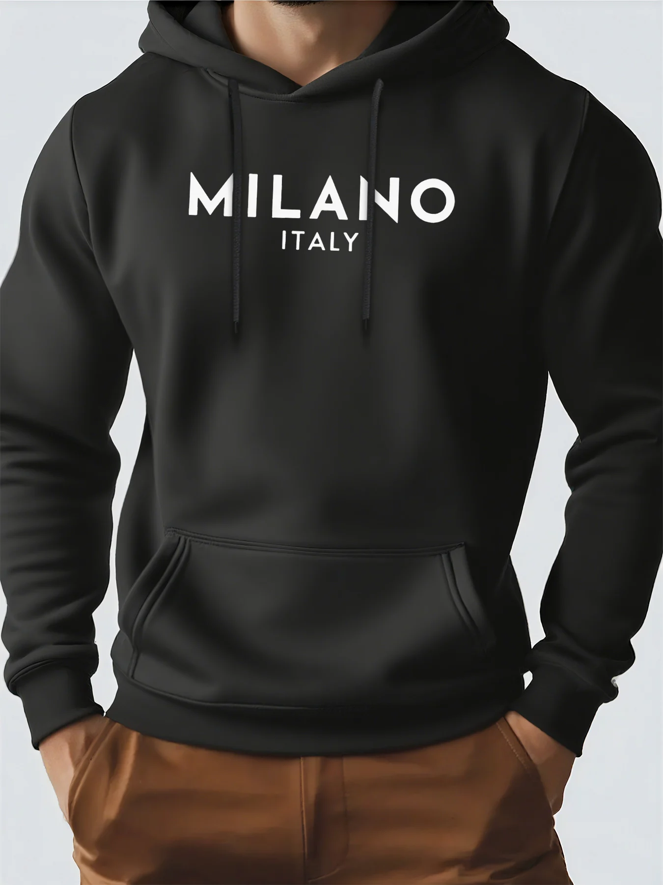 Толстовка с капюшоном для мужчин, уличная одежда, принт Milano Italy, простой дизайн, графические толстовки для мужчин, подходят для ношения весны, осени и зимы, толстовка
Толстовка с капюшоном для мужчин, уличная одежда, принт Milano Italy, простой дизайн, графические толстовки для мужчин, подходят для ношения весны, осени и зимы, толстовка