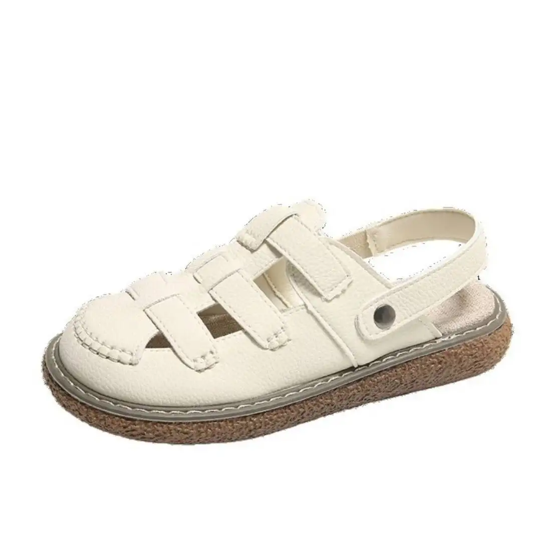 2025 Summer New Women's sandals clogs slippers Casual Thick Soled Sandals in White Roman Style Ultra
2025 Summer New Women's sandals clogs slippers Casual Thick Soled Sandals in White Roman Style Ultra