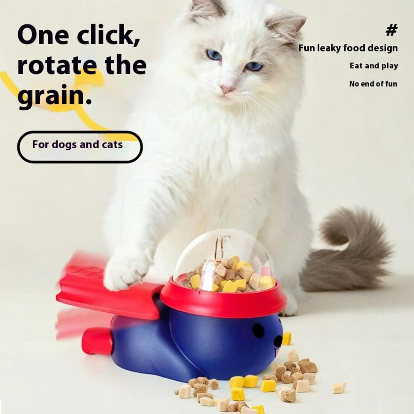 Cartoon Animal Interactive Dog Toys Anti-Slip Design Pets Intelligence Exercise Feeder Food Dispenser Supplies
Cartoon Animal Interactive Dog Toys Anti-Slip Design Pets Intelligence Exercise Feeder Food Dispenser Supplies