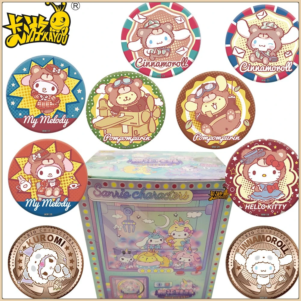 New Kayou Sanrio Anime Peripheral Cartoon Student Badge Creative Personality Christmas Brooches Backpack Accessories Kids Gifts
New Kayou Sanrio Anime Peripheral Cartoon Student Badge Creative Personality Christmas Brooches Backpack Accessories Kids Gifts
