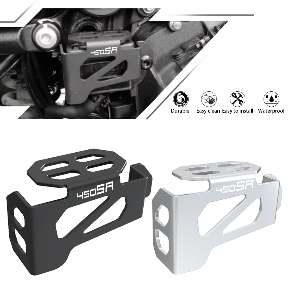 For CFMOTO 450SS 450SR 450NK 450SRS 2023 2024 2025 Motorcycle 450 SS SE NK SRS Rear Brake Fluid Reservoir Guard Cover Protector
For CFMOTO 450SS 450SR 450NK 450SRS 2023 2024 2025 Motorcycle 450 SS SE NK SRS Rear Brake Fluid Reservoir Guard Cover Protector