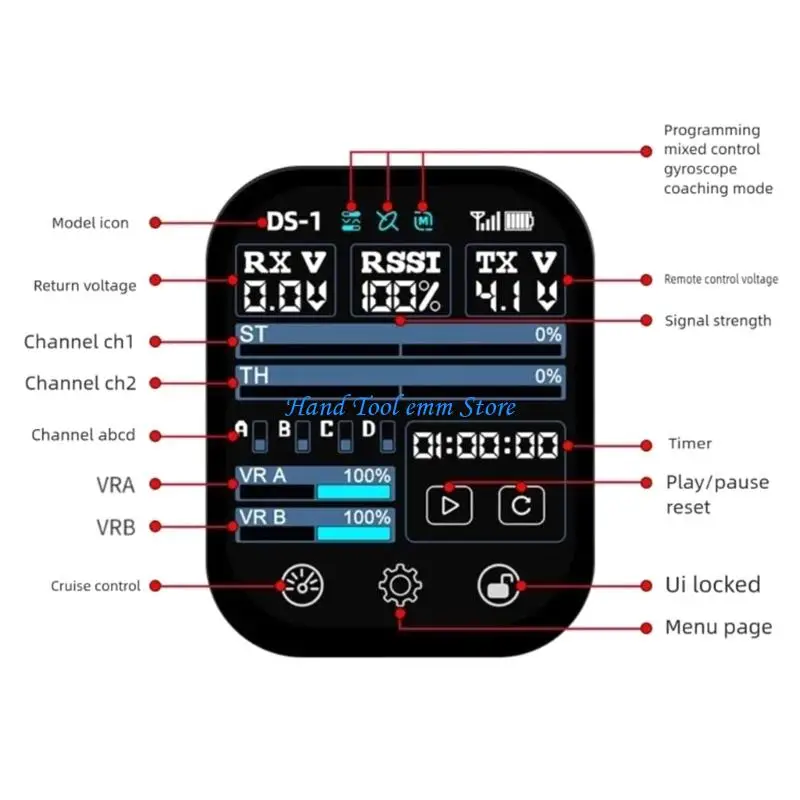 H37F Convenient 8CH Spread Spectrum Wireless Apparatus F08A Receiver For Fishing Vessels And Toy automobiles
H37F Convenient 8CH Spread Spectrum Wireless Apparatus F08A Receiver For Fishing Vessels And Toy automobiles