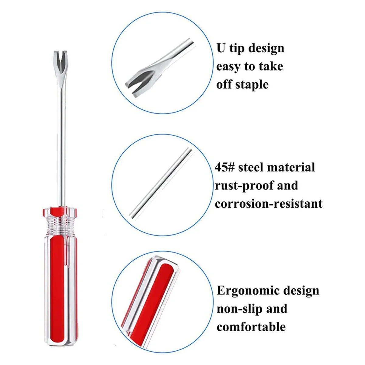 ABNJ 4-пакетный подъемник для захвата, съемник для гвоздей, U-образный наконечник, скобы для ногтей, заклепки, съемник скоб, инструмент для удаления скоб
ABNJ 4-пакетный подъемник для захвата, съемник для гвоздей, U-образный наконечник, скобы для ногтей, заклепки, съемник скоб, инструмент для удаления скоб