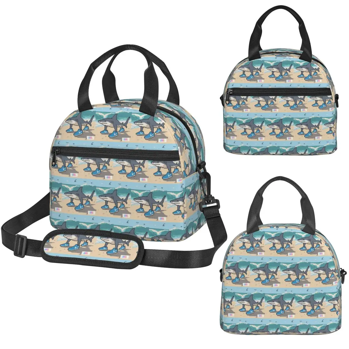 Tralalero Tralala Funny Shark Meme Italian Brainrot Insulated Lunch Bag for Kids School Cooler Thermal Box Portable Lunch Boxes
Tralalero Tralala Funny Shark Meme Italian Brainrot Insulated Lunch Bag for Kids School Cooler Thermal Box Portable Lunch Boxes