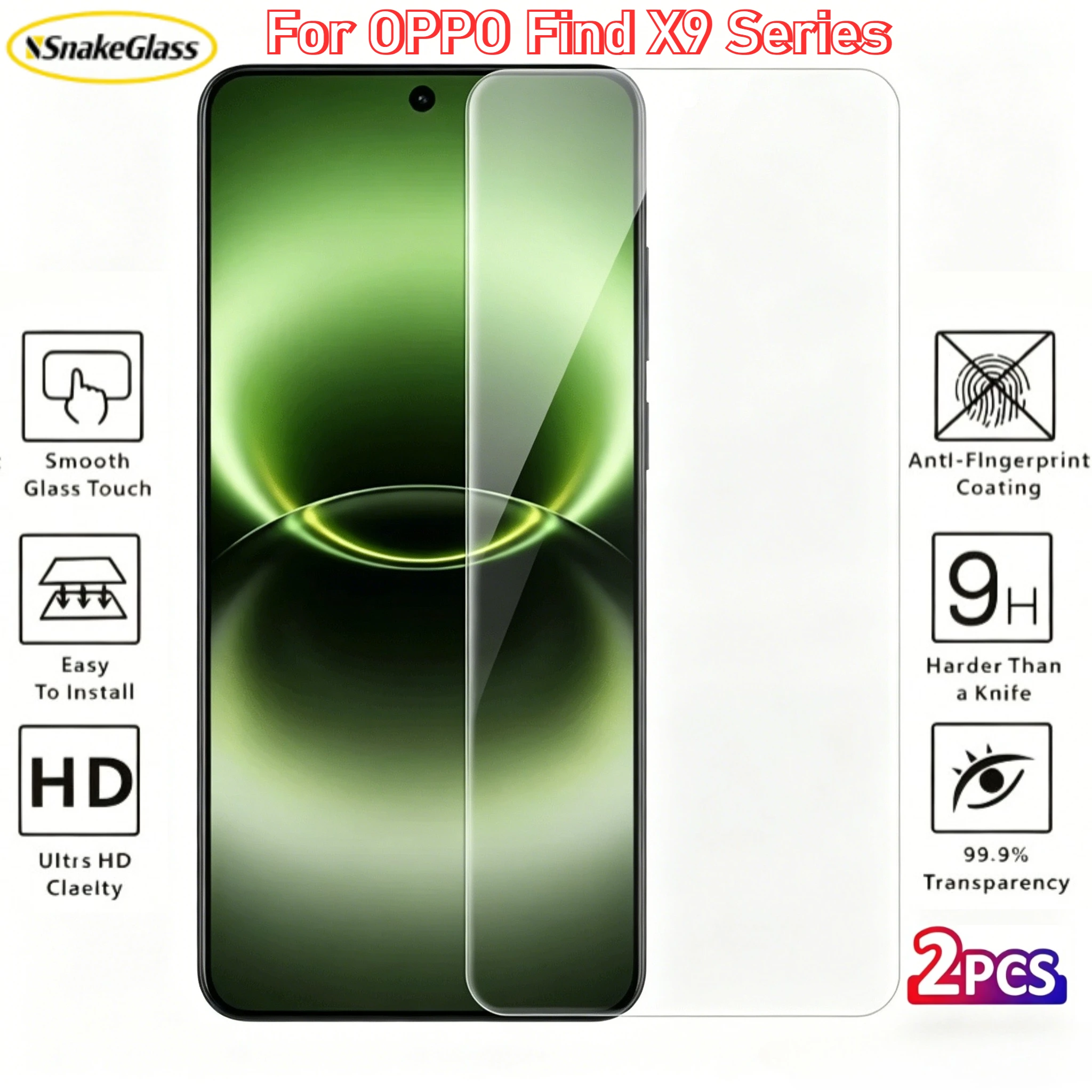 High Definition Tempered Glass for OPPO Find X9 Ultra X9S Pro X9 Pro X9S 9H Anti Explosion Anti-Fingerprint Protector HD Film
High Definition Tempered Glass for OPPO Find X9 Ultra X9S Pro X9 Pro X9S 9H Anti Explosion Anti-Fingerprint Protector HD Film