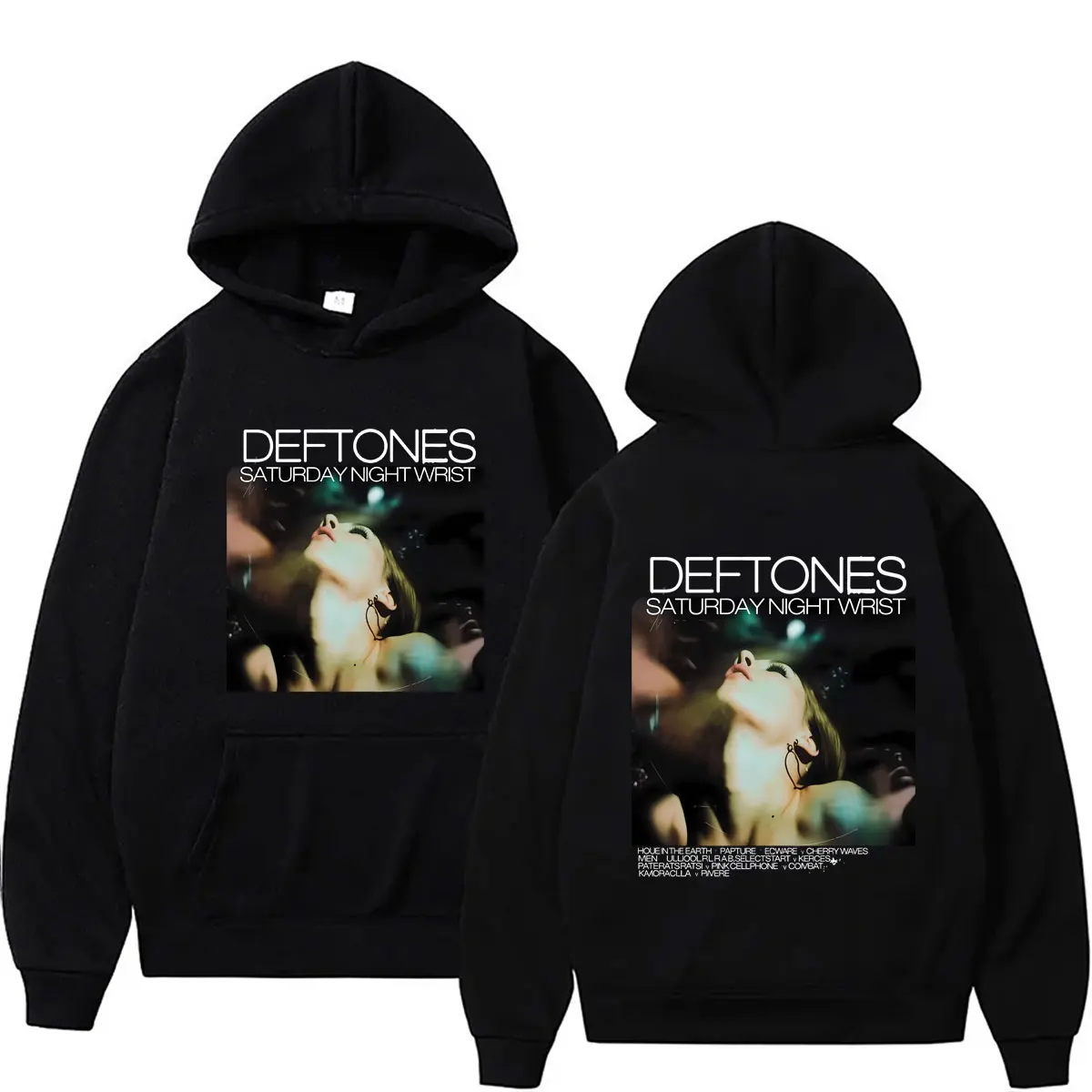 Deftones Around The Fur Saturday Night Wrist Print Hoodie Men Women Fashion Rock Oversized Pullover Male Vintage Casual Hoodies
Deftones Around The Fur Saturday Night Wrist Print Hoodie Men Women Fashion Rock Oversized Pullover Male Vintage Casual Hoodies
