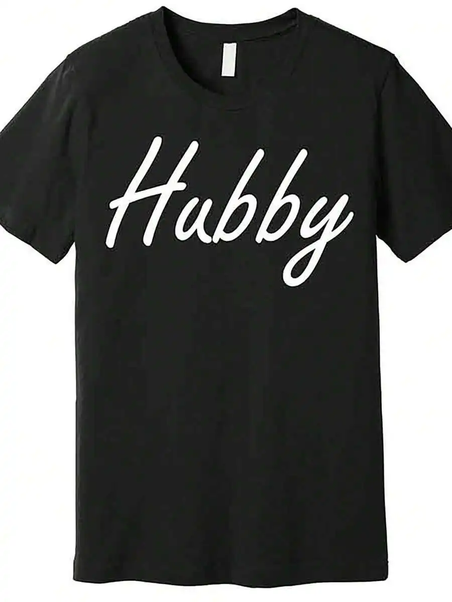 Mens Hubby T-Shirt Soft Breathable Casual Tee For Daily Wear
Mens Hubby T-Shirt Soft Breathable Casual Tee For Daily Wear