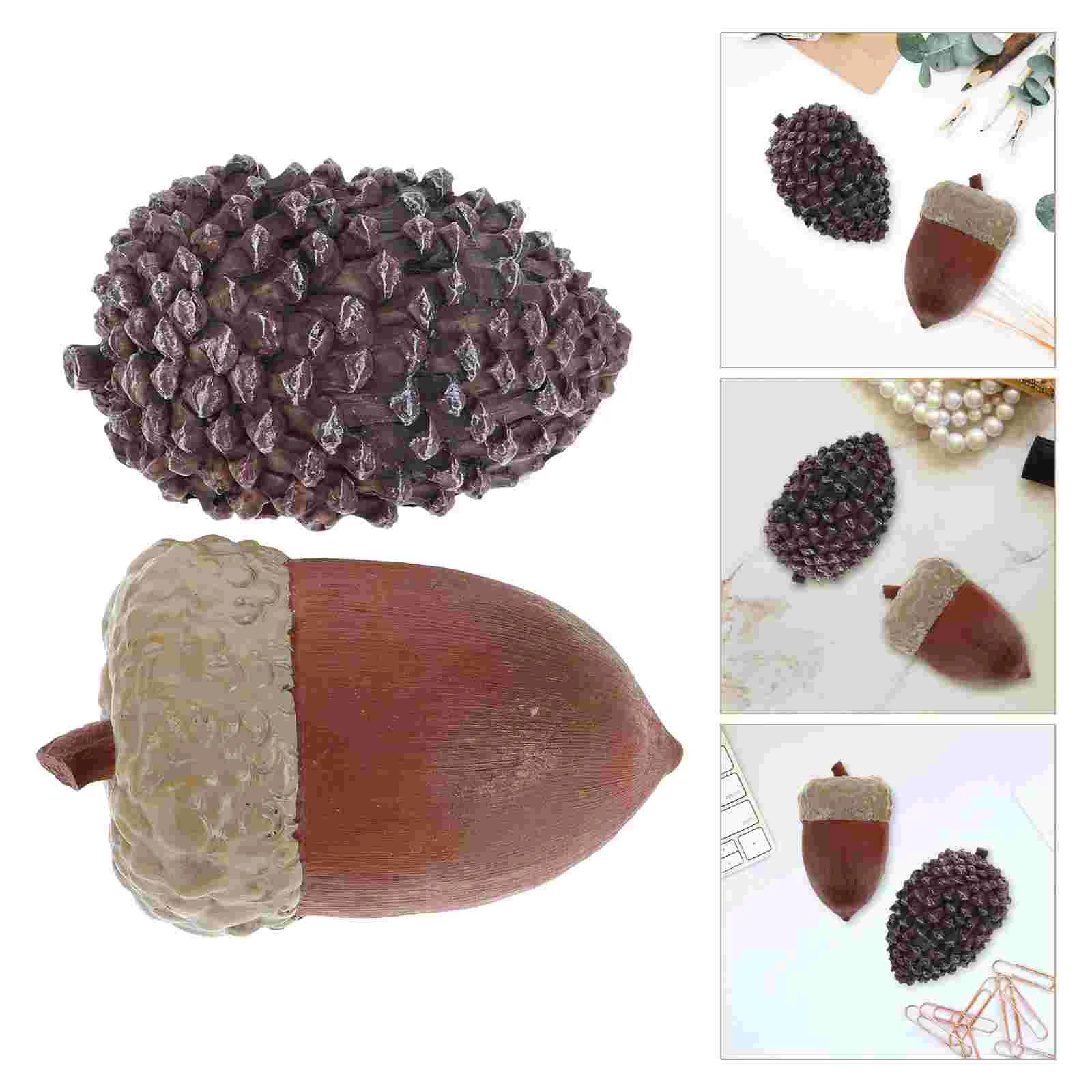 2Pcs PineConeShape KeysBox ResinMaterial Antiloss HomeGardenCar Storage DurableRealistic Design HideKey Outdoor
2Pcs PineConeShape KeysBox ResinMaterial Antiloss HomeGardenCar Storage DurableRealistic Design HideKey Outdoor