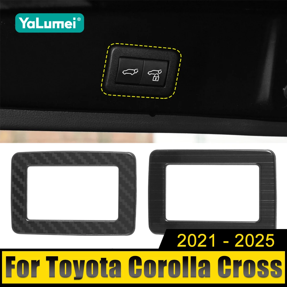 Stainless Car Trunk Switch Panel Button Cover Protection Trim Sticker For Toyota Corolla Cross XG10 2021 2022 2023 2024 2025
Stainless Car Trunk Switch Panel Button Cover Protection Trim Sticker For Toyota Corolla Cross XG10 2021 2022 2023 2024 2025
