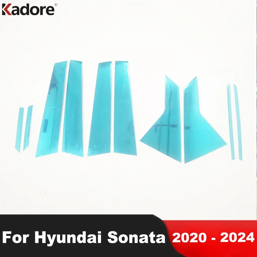 Для Hyundai Sonata 2020 2021 2022 2023 2024, стальная накладка на центральную стойку окна автомобиля, накладка на средние стойки, аксессуары
Для Hyundai Sonata 2020 2021 2022 2023 2024, стальная накладка на центральную стойку окна автомобиля, накладка на средние стойки, аксессуары
