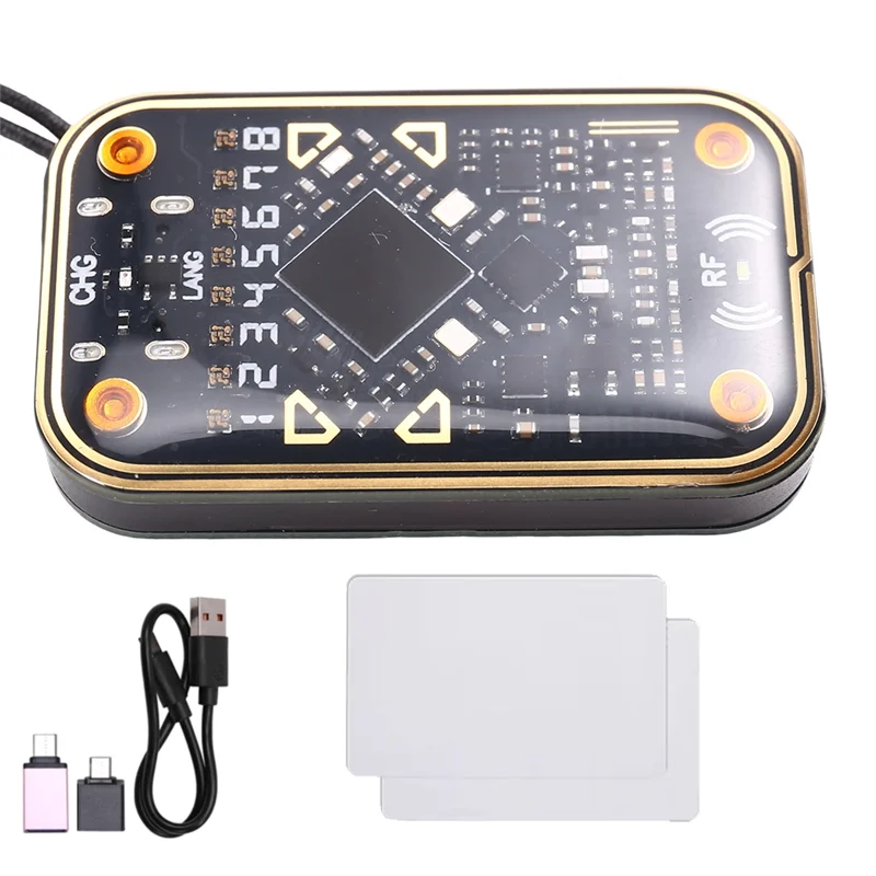B18B Chameleon Ultra V2.0 RFID Smart Chip Reader Smart Card Emulator+2XCUID Card 125K 13.56Mhz Card Decode NFC Duplicator
B18B Chameleon Ultra V2.0 RFID Smart Chip Reader Smart Card Emulator+2XCUID Card 125K 13.56Mhz Card Decode NFC Duplicator