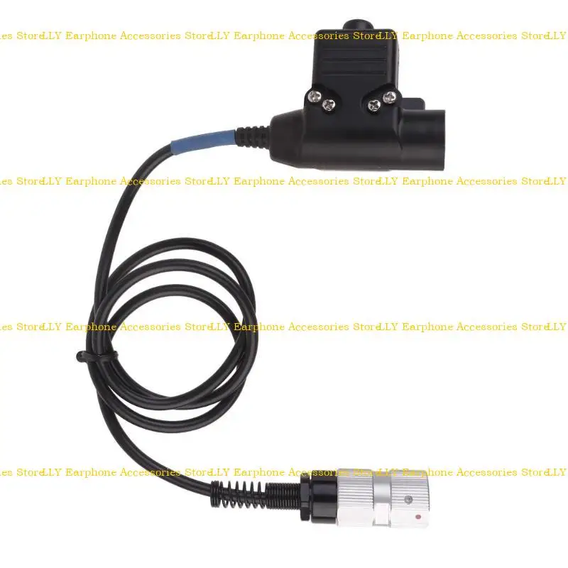 462E U94 PTT Cable Plug 6 Pin Connector Headset Adapter for AN/PRC148 & PRC152 
462E U94 PTT Cable Plug 6 Pin Connector Headset Adapter for AN/PRC148 & PRC152