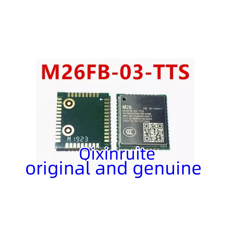 Qixinruite новый оригинальный подлинный Телефон = M26 ультра-маленький четырехдиапазонный модуль беспроводной связи модуль GSM/GPRS
Qixinruite новый оригинальный подлинный Телефон = M26 ультра-маленький четырехдиапазонный модуль беспроводной связи модуль GSM/GPRS