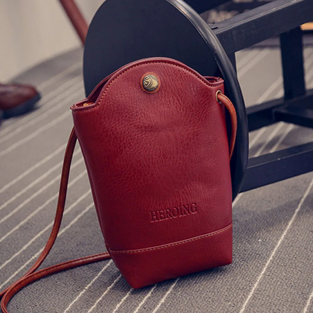 Women Messenger Bags Slim Crossbody Shoulder Bags Handbag Small Body Bags Pu Leather Retro Women'S Cell Phone Bag
Women Messenger Bags Slim Crossbody Shoulder Bags Handbag Small Body Bags Pu Leather Retro Women'S Cell Phone Bag