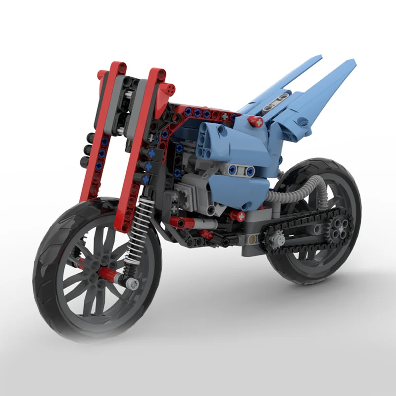 258pcs MOC Alternate Motorcycle Technical Model Building Blocks Toys Assemble Construction DIY Christmas Gift Creative Idea
258pcs MOC Alternate Motorcycle Technical Model Building Blocks Toys Assemble Construction DIY Christmas Gift Creative Idea