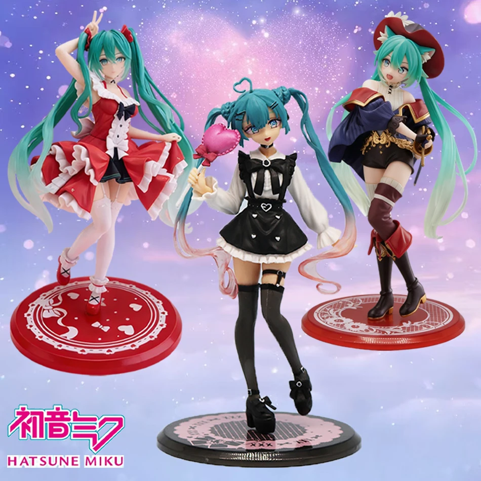 1-3 шт. модные фигурки Hatsune Miku в стиле Лолита, аниме-фигурки, статуэтки, коллекционные модели из ПВХ, куклы, подарок на день рождения, подарок на Рождество.
1-3 шт. модные фигурки Hatsune Miku в стиле Лолита, аниме-фигурки, статуэтки, коллекционные модели из ПВХ, куклы, подарок на день рождения, подарок на Рождество.