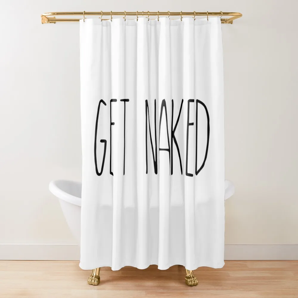 Rae Dunn Inspired Get Naked Shower Curtain For Shower Waterproof Bath And Anti-Mold Curtain
Rae Dunn Inspired Get Naked Shower Curtain For Shower Waterproof Bath And Anti-Mold Curtain