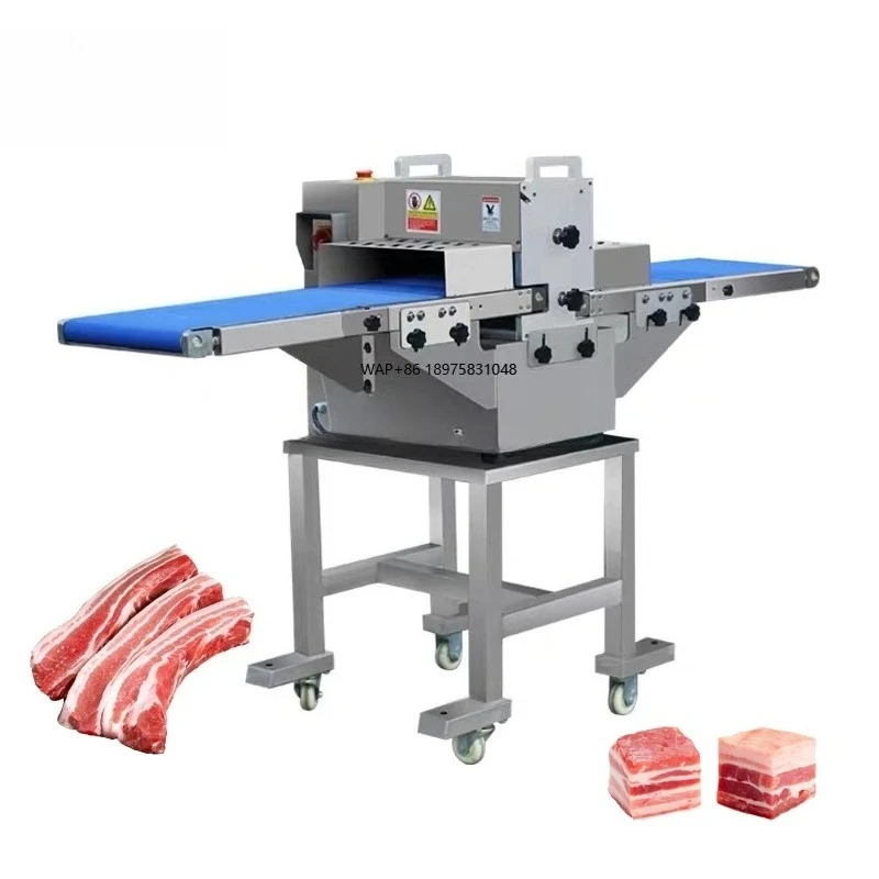Automatic Beef Chicken Breast Pork & Fish Cube Cutting Machine Fresh Meat Strip Fresh Meat Strip Cutting Machine
Automatic Beef Chicken Breast Pork & Fish Cube Cutting Machine Fresh Meat Strip Fresh Meat Strip Cutting Machine