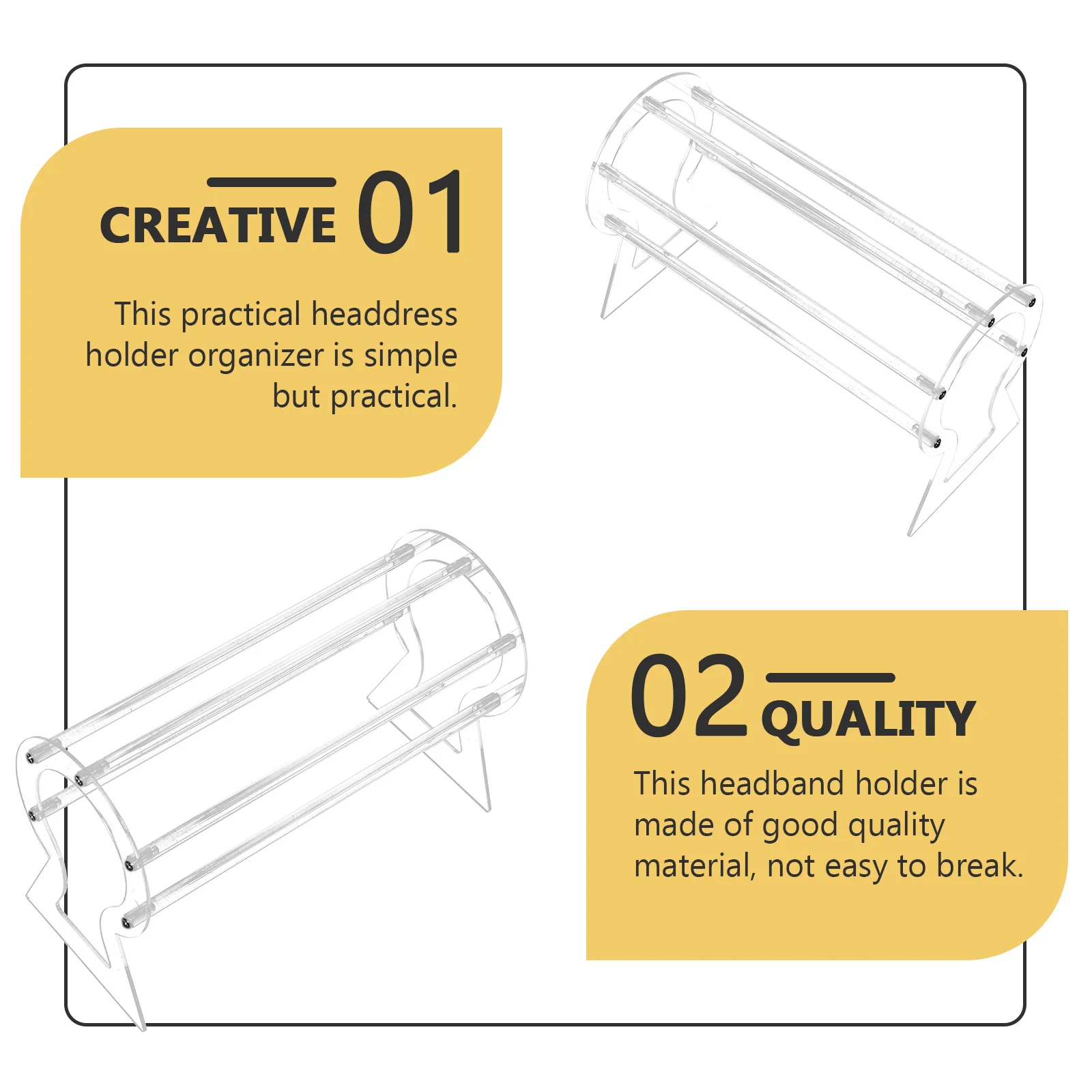 Hairb Display Holder Hairb Rack Rack for Girl Hair Tie ganizer Multipurpose Headdress Storage Shelf Simple Acrylic 
Hairb Display Holder Hairb Rack Rack for Girl Hair Tie ganizer Multipurpose Headdress Storage Shelf Simple Acrylic