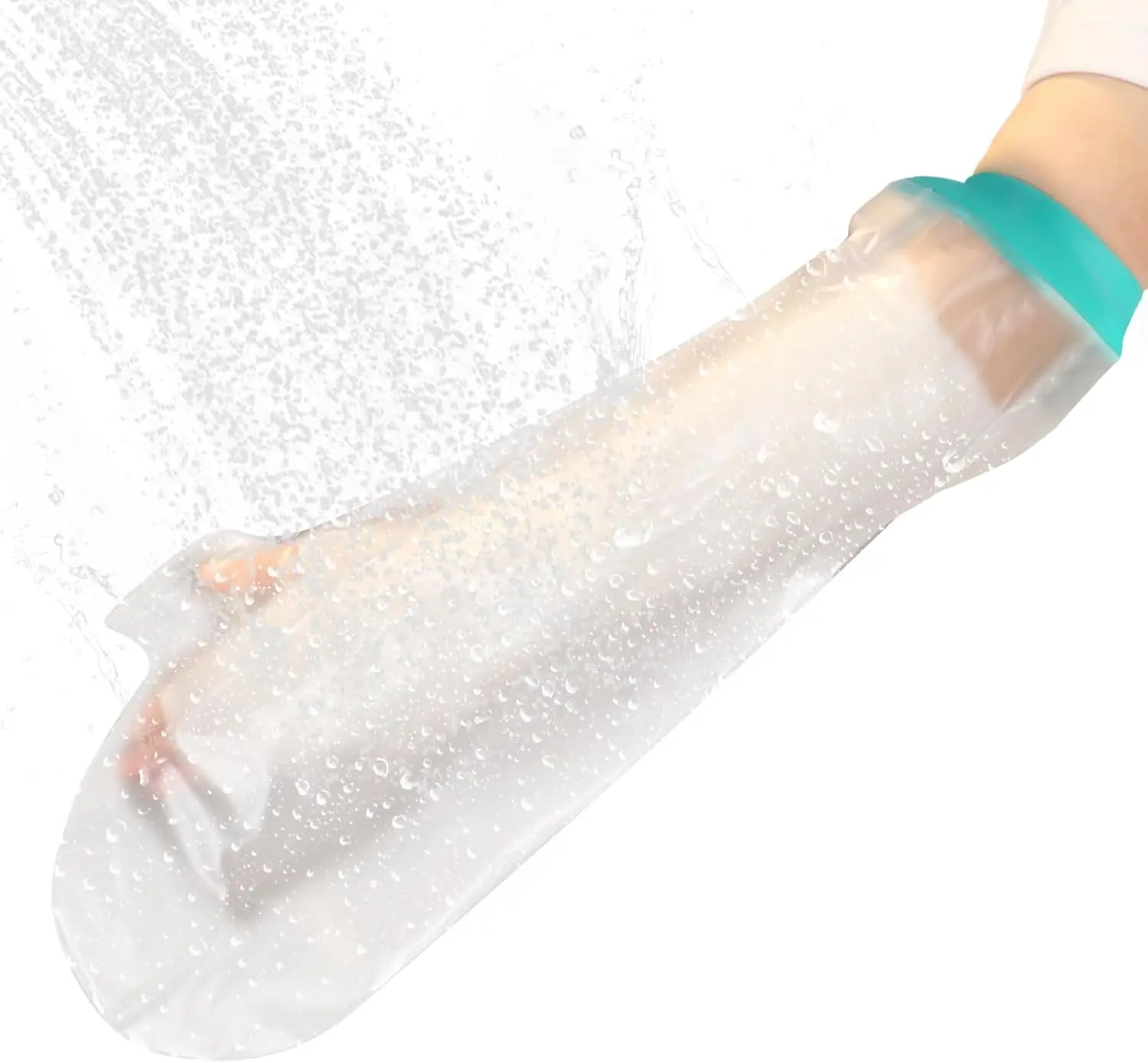 Waterproof Cast Cover for Shower Arm, Adult Arm Protector, Reusable Silicone Sleeve (6.3")
Waterproof Cast Cover for Shower Arm, Adult Arm Protector, Reusable Silicone Sleeve (6.3")