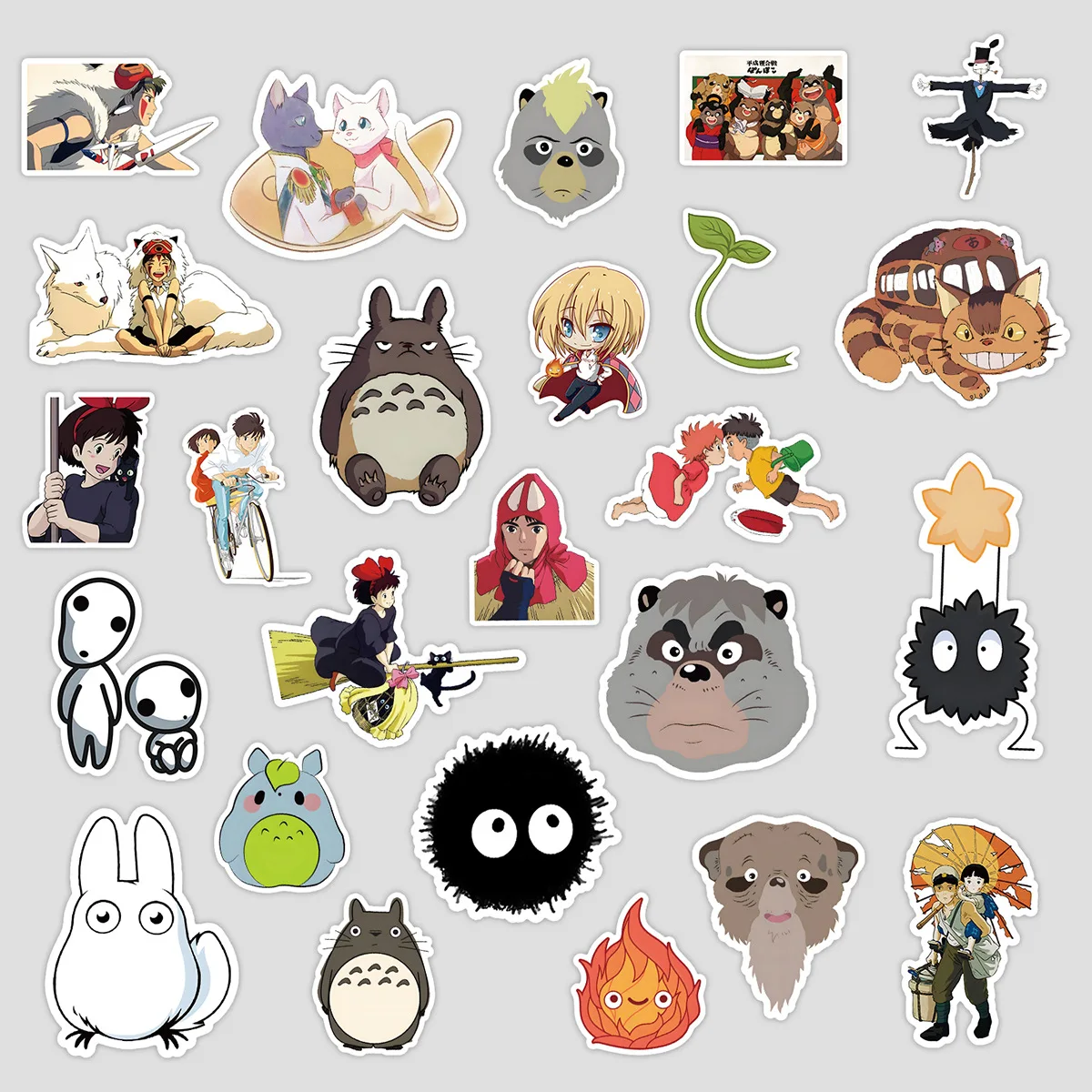 Cartoon Bright Ghibli Hayao Miyazaki Stickers Totoro Decals For Phone Laptop Suitcase Notebook Waterproof Stickers 50Pcs/set
Cartoon Bright Ghibli Hayao Miyazaki Stickers Totoro Decals For Phone Laptop Suitcase Notebook Waterproof Stickers 50Pcs/set