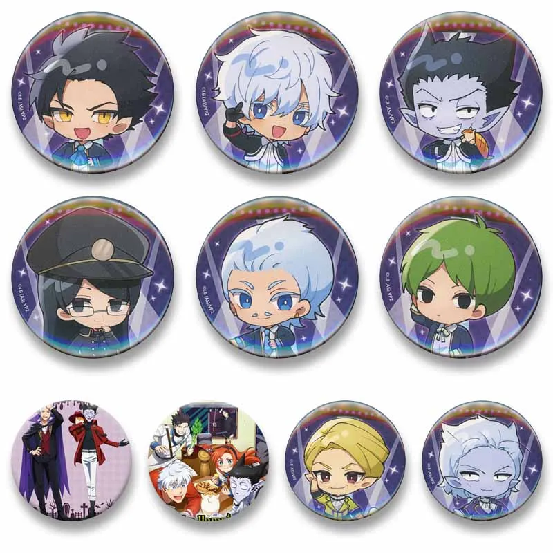 The Vampire Dies in No Time Draluc Ronaldo John Coin Brooch Anime Character Badge Kawaii Lapel Pin for Bag Manga Jewelry Gifts
The Vampire Dies in No Time Draluc Ronaldo John Coin Brooch Anime Character Badge Kawaii Lapel Pin for Bag Manga Jewelry Gifts