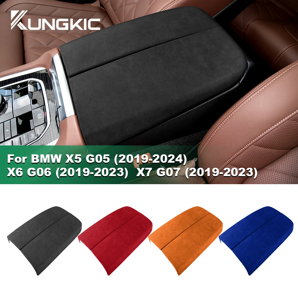 Italian Premium Suede for BMW X5 G05 X6 G06 X7 G07 Car Armrest Mat Center Console Styling 2019-2023 Interior Trim Accessories
Italian Premium Suede for BMW X5 G05 X6 G06 X7 G07 Car Armrest Mat Center Console Styling 2019-2023 Interior Trim Accessories