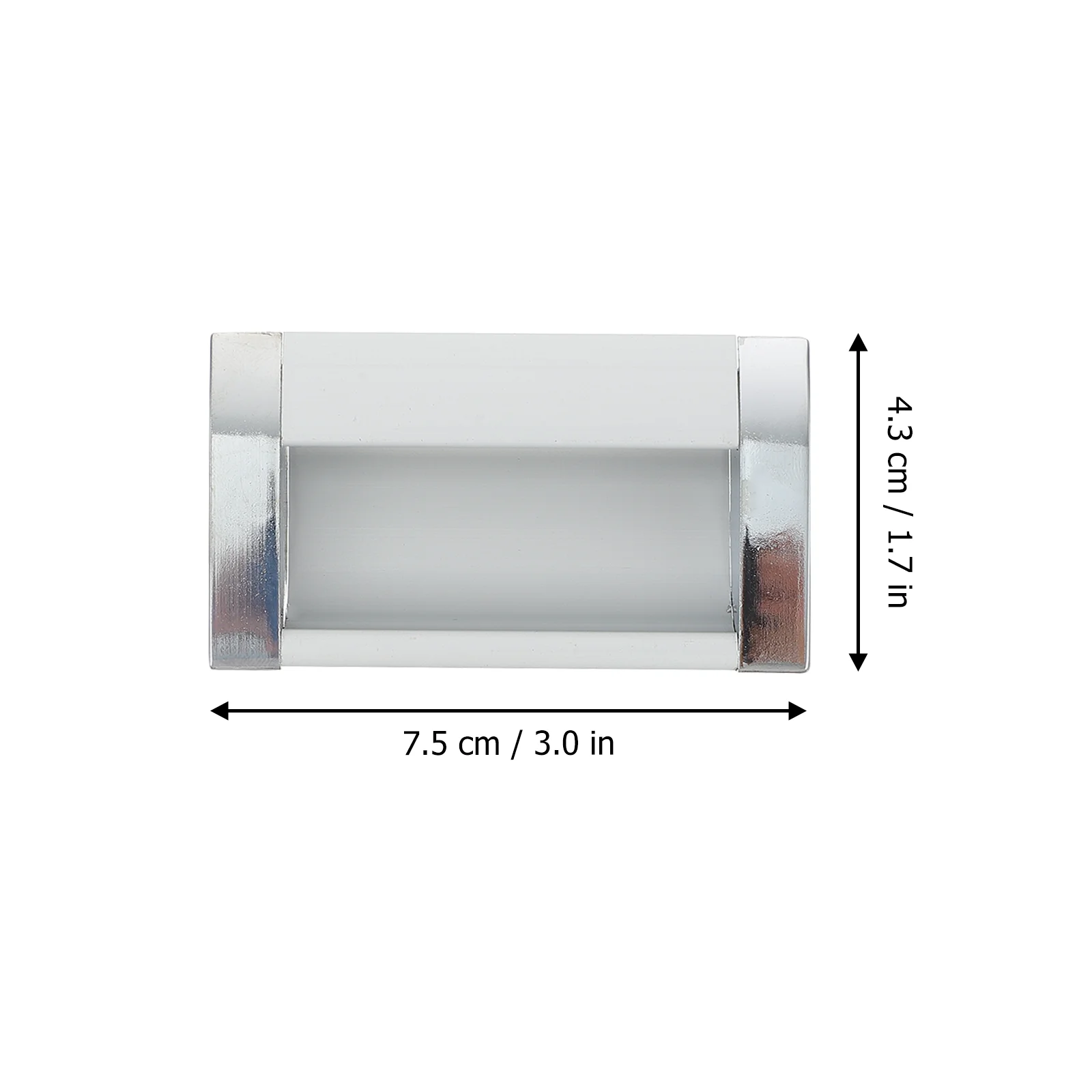 2Pcs Invisible Wardrobe H Durable Aluminum Alloy Silver Cabinet Door Pull Furniture Hardware Embedded Kitchen 
2Pcs Invisible Wardrobe H Durable Aluminum Alloy Silver Cabinet Door Pull Furniture Hardware Embedded Kitchen