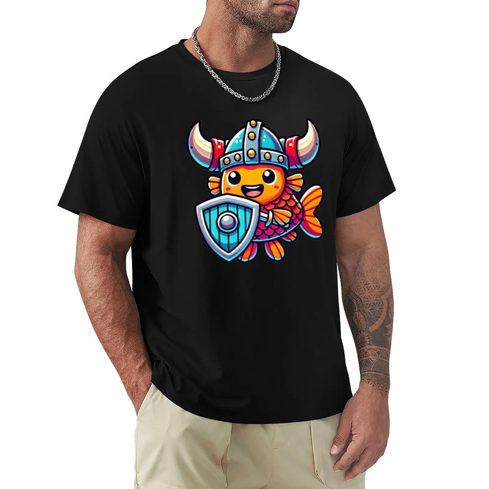 Viking Fish T-Shirt Plus Size Short Sleeve T-Shirt
Viking Fish T-Shirt Plus Size Short Sleeve T-Shirt