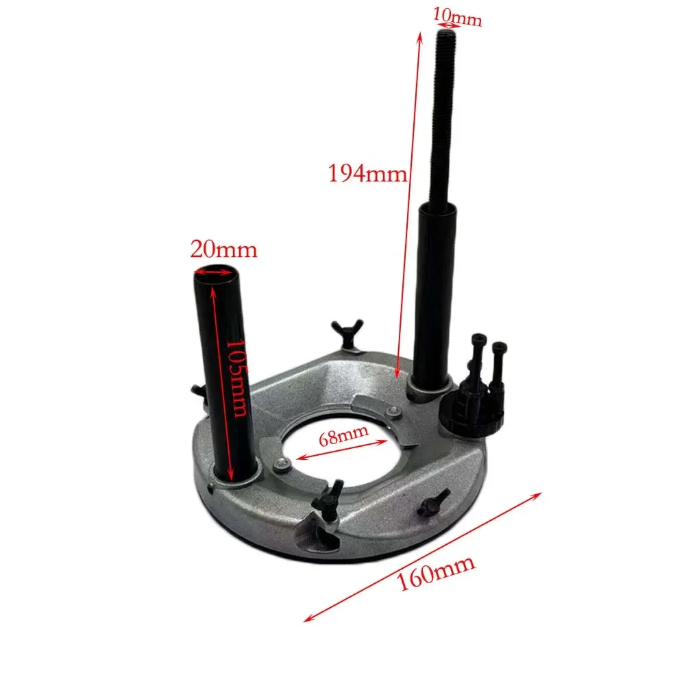 Optimal Dimensions For Stability Carving Milling Assembly 3612 Router Base Bimetal Material Precision Machining
Optimal Dimensions For Stability Carving Milling Assembly 3612 Router Base Bimetal Material Precision Machining