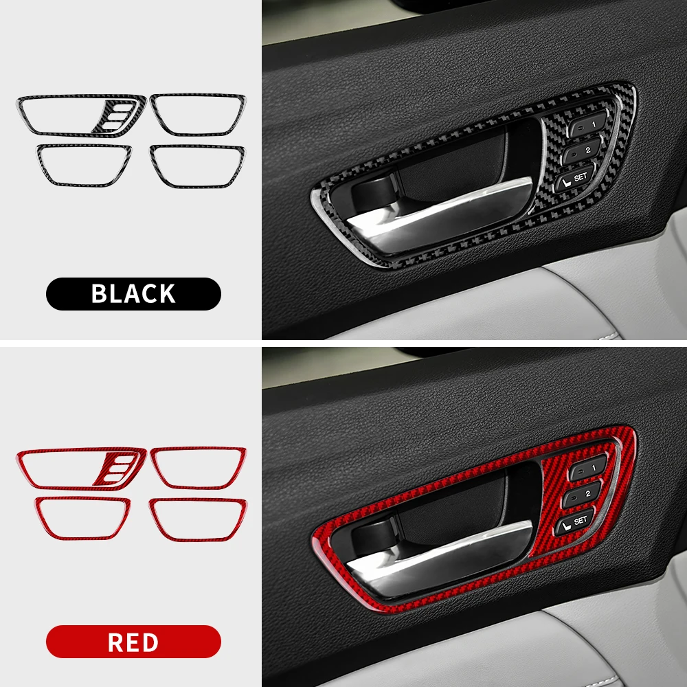 For Acura TLX 2015 2016 2017 2018 LHD Real Soft Carbon Fiber Inner Door Handle Frame Sticker Trim Protective Cover Accessories
For Acura TLX 2015 2016 2017 2018 LHD Real Soft Carbon Fiber Inner Door Handle Frame Sticker Trim Protective Cover Accessories