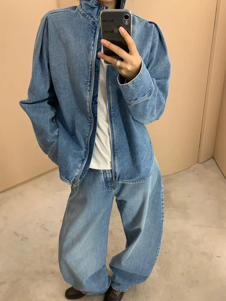 2026 New Design Heavyweight Snowflake Washed Vintage Straight Denim Pants - High-waisted Slimming Wide Leg Pants
2026 New Design Heavyweight Snowflake Washed Vintage Straight Denim Pants - High-waisted Slimming Wide Leg Pants
