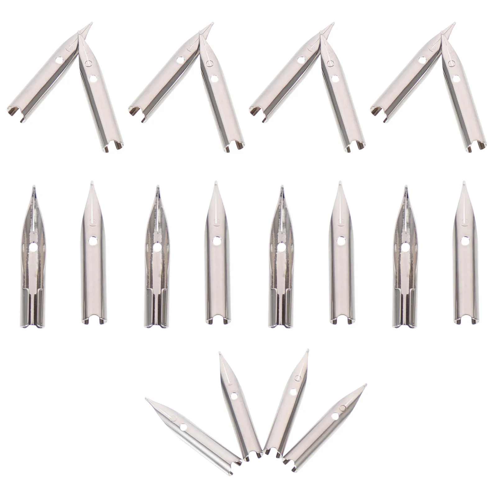 20pcs Replacement Pen Nibs 0 38mm Metal Calligraphy Writing Supplies for Students Fountain Pens Stationery Tools
20pcs Replacement Pen Nibs 0 38mm Metal Calligraphy Writing Supplies for Students Fountain Pens Stationery Tools