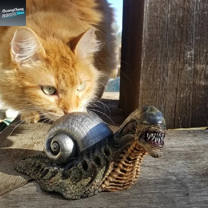 Статуя инопланетянина-улитка, фигурка, статуи, модель куклы, подарки на день рождения, украшения из смолы
Статуя инопланетянина-улитка, фигурка, статуи, модель куклы, подарки на день рождения, украшения из смолы