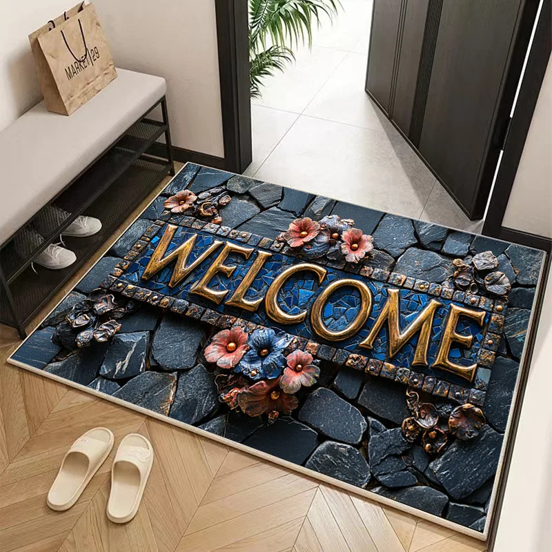 VIKAMA 3D Light Luxury Retro Carpet, Living Room And Bedroom Area Floor Mat, Home Decoration, Kitchen Entrance Foyer Door Mat
VIKAMA 3D Light Luxury Retro Carpet, Living Room And Bedroom Area Floor Mat, Home Decoration, Kitchen Entrance Foyer Door Mat