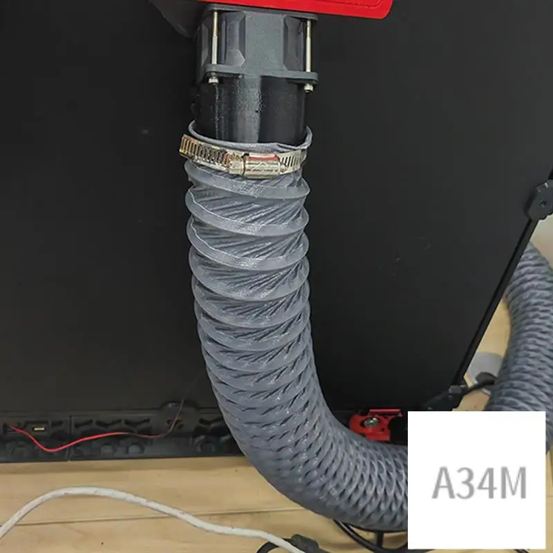 A34M-3D Шланг вытяжного вентилятора принтера Шланг вытяжного вентилятора для улучшения воздуха в помещении с вентилятором 6038 для Voron 2,4
A34M-3D Шланг вытяжного вентилятора принтера Шланг вытяжного вентилятора для улучшения воздуха в помещении с вентилятором 6038 для Voron 2,4