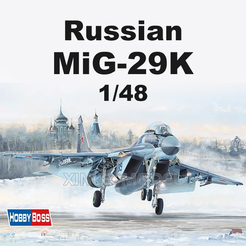Trumpeter Plastic Assembled Aircraft Model Kit 81786 Russian MiG-29K Fighter 1/48
Trumpeter Plastic Assembled Aircraft Model Kit 81786 Russian MiG-29K Fighter 1/48