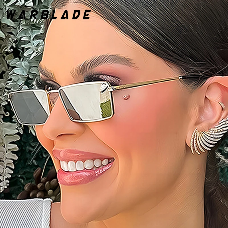 Fashion Designer Metal Rectangle Small Frame Women Sunglasses Luxury Men Sunglass Drive Travel Party Eyewear UV400 Lentes Mujer
Fashion Designer Metal Rectangle Small Frame Women Sunglasses Luxury Men Sunglass Drive Travel Party Eyewear UV400 Lentes Mujer