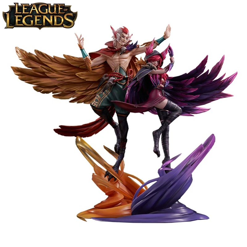 In Stock Genuine Original League of Legends The Rebel Xayah & The Charmer Rakan Action Anime Figure Collectible Model Dolls Gift
In Stock Genuine Original League of Legends The Rebel Xayah & The Charmer Rakan Action Anime Figure Collectible Model Dolls Gift