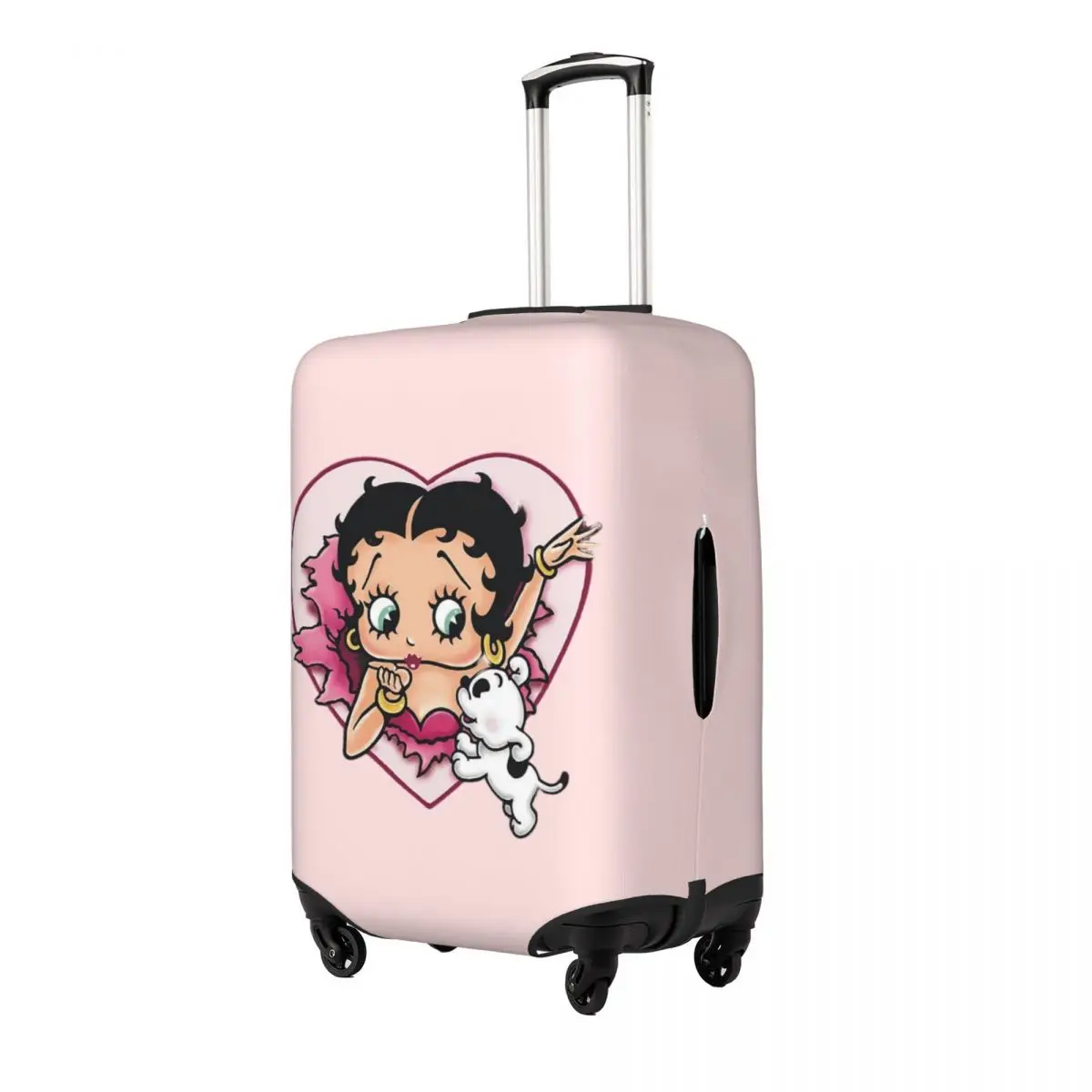 Mrs Boop Thing Crew Bettys And Her Dog Suitcase Cover Protection Elastic Travel Luggage Protector Covers for 18-32 Inch
Mrs Boop Thing Crew Bettys And Her Dog Suitcase Cover Protection Elastic Travel Luggage Protector Covers for 18-32 Inch