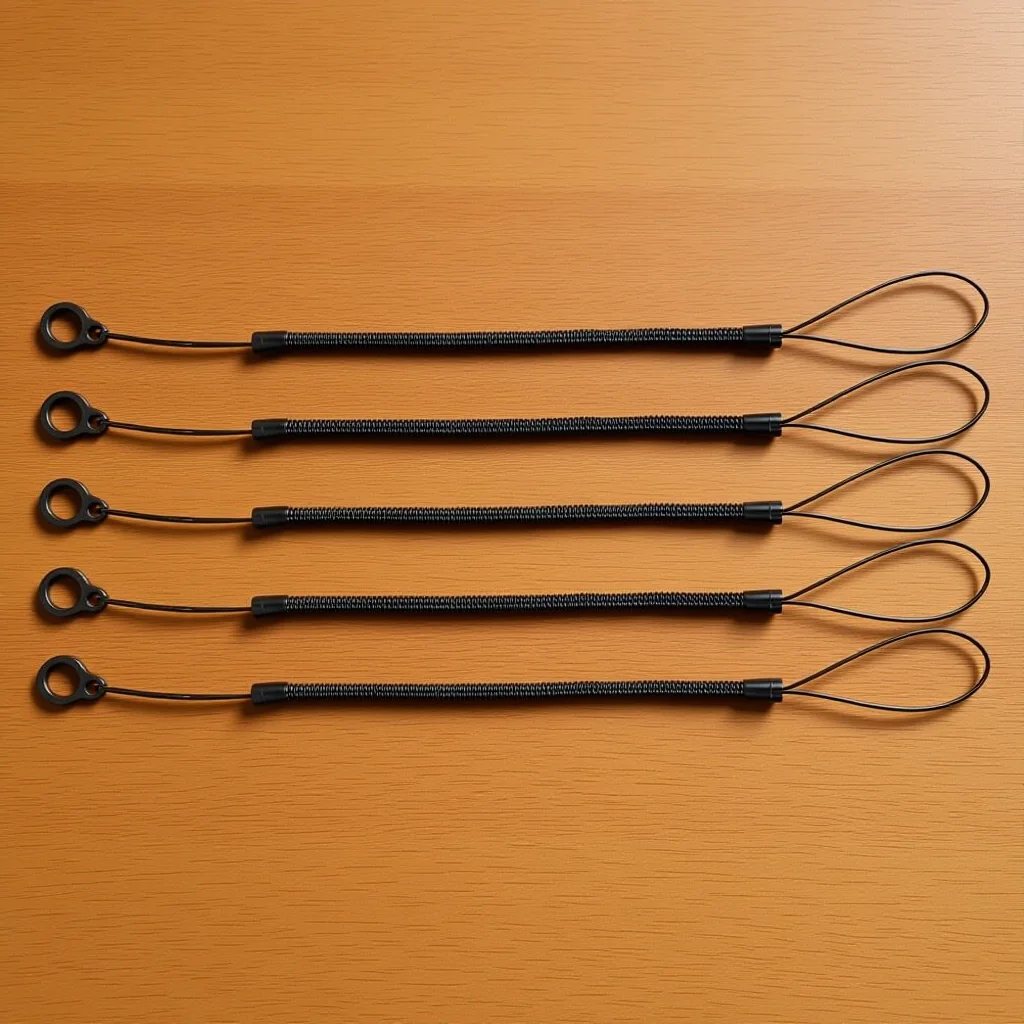 5Pcs Pen Tether Elastic Retractable Coil Spring Lanyard Replacement Anti-Lose Strap for Stylus Touchscreen Tablets
5Pcs Pen Tether Elastic Retractable Coil Spring Lanyard Replacement Anti-Lose Strap for Stylus Touchscreen Tablets