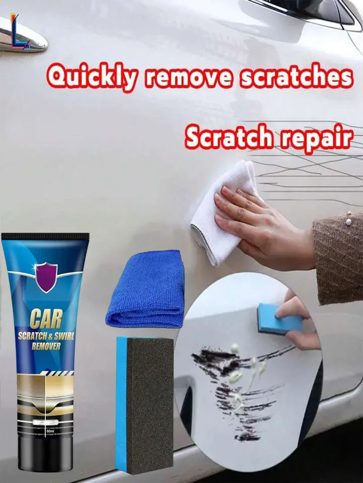 Car Scratch Remover Paint Care Tools Auto Swirl Remover Scratches Repair Polishing Auto Body Grinding Compound Anti Scratch Wax
Car Scratch Remover Paint Care Tools Auto Swirl Remover Scratches Repair Polishing Auto Body Grinding Compound Anti Scratch Wax