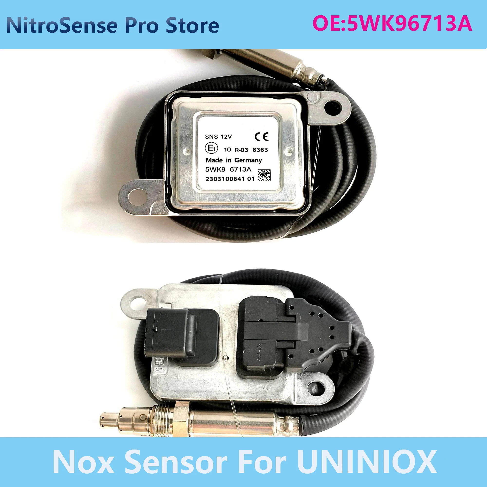 5WK96713A NOx Sensor Superb Quality Nitrogen Oxide Sensor 5WK9 6713A Fits For Uninox Superior Performance Auto Car Accessories
5WK96713A NOx Sensor Superb Quality Nitrogen Oxide Sensor 5WK9 6713A Fits For Uninox Superior Performance Auto Car Accessories