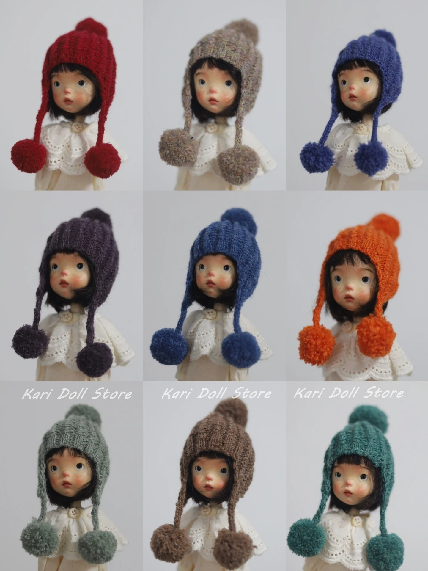 2026 Kari Doll Clothes Round ball yarn hat for Landazz Landoudou Doll 16-17cm head
2026 Kari Doll Clothes Round ball yarn hat for Landazz Landoudou Doll 16-17cm head
