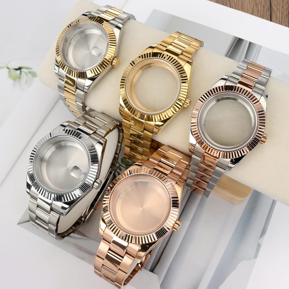 Корпус часов 36/39 мм с флюоресцентным изогнутым безелем, сапфировым стеклом для механизмов SK DJ NH35, NH34, NH36, NH38, Miyota 8215, браслет Oyster
Корпус часов 36/39 мм с флюоресцентным изогнутым безелем, сапфировым стеклом для механизмов SK DJ NH35, NH34, NH36, NH38, Miyota 8215, браслет Oyster