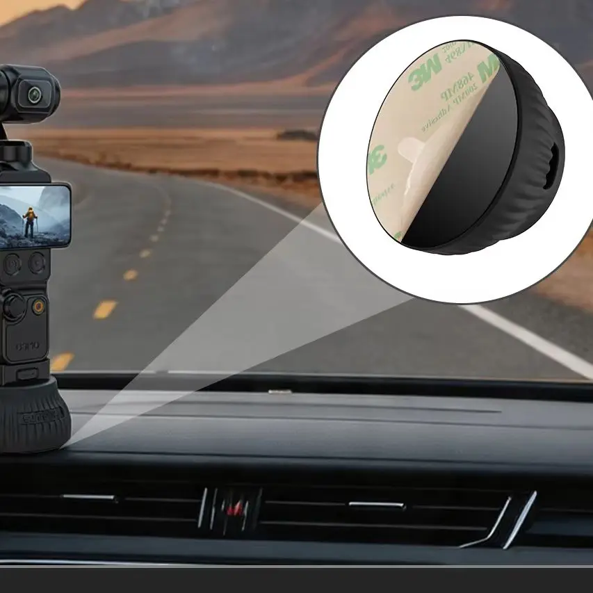For DJI Osmo Pocket 4/3 – Car Silicone Base, Desktop Upright Support Stand, Anti-Slip Holder for Dashboard and Desk
For DJI Osmo Pocket 4/3 – Car Silicone Base, Desktop Upright Support Stand, Anti-Slip Holder for Dashboard and Desk