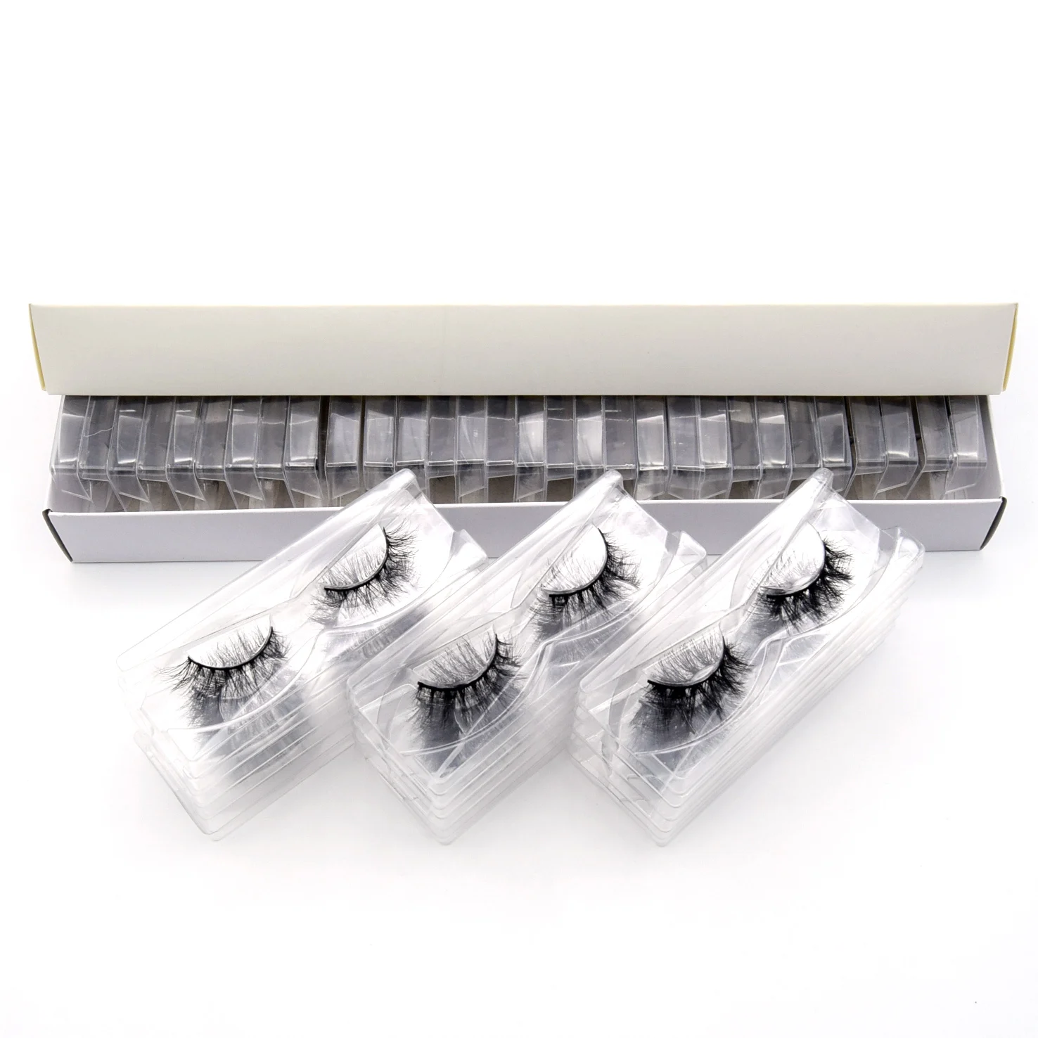 Wholesale Mink Eyelashes 30/60/100pcs Visofree Lashes 3D Mink Lashes No Box Natural False Eyelashes Makeup False Lashes In Bulk
Wholesale Mink Eyelashes 30/60/100pcs Visofree Lashes 3D Mink Lashes No Box Natural False Eyelashes Makeup False Lashes In Bulk